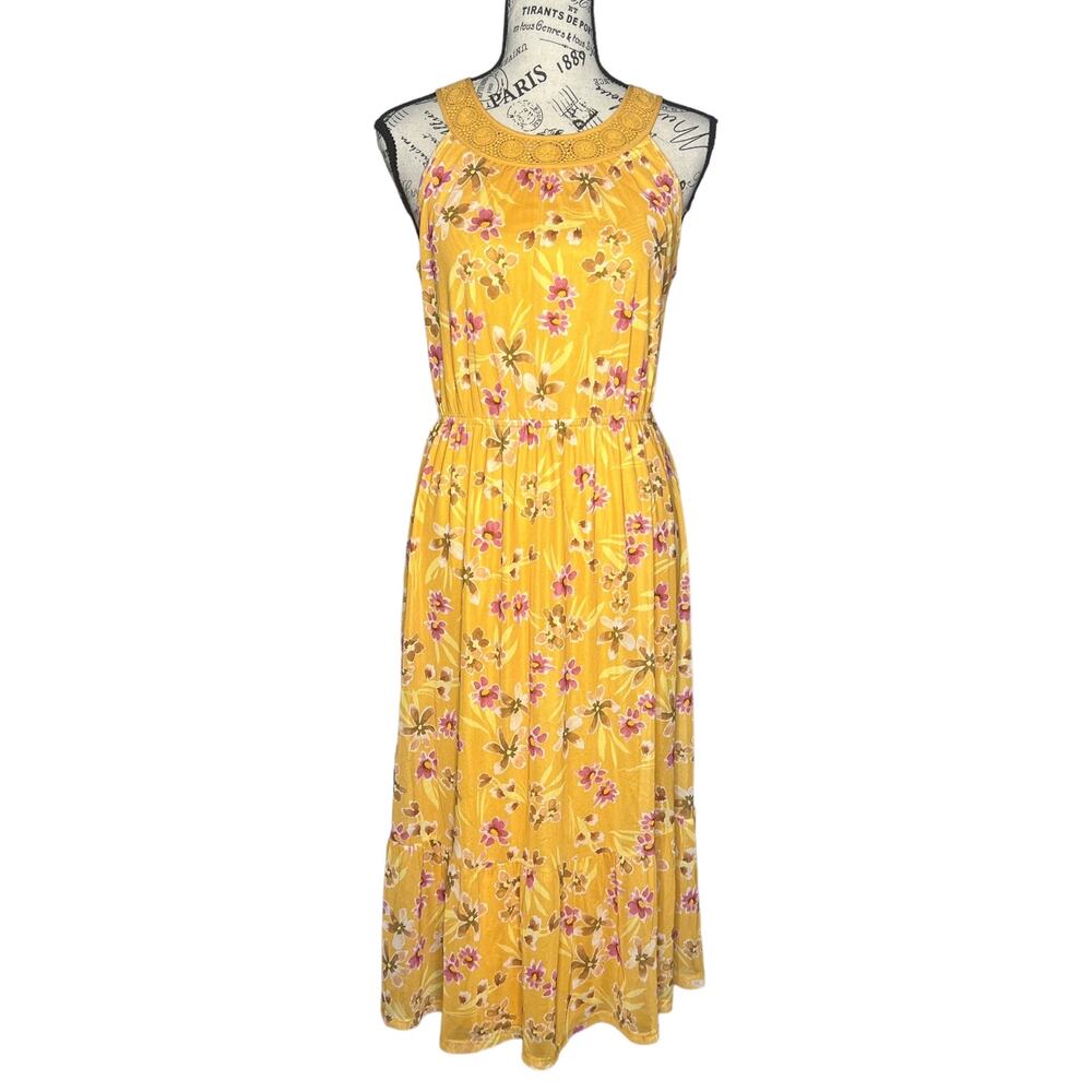 Daniel Rainn (S) Mezzie Halter Neck Dress - Stitch Fix Sleeveless Blouson Midi